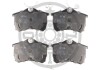 Гальмівні колодки дискові Optimal BP-10312 (фото 1)