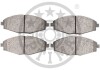 Гальмівні колодки дискові Optimal BP-10313 (фото 2)