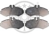 Гальмівні колодки дискові Optimal BP-10324 (фото 1)