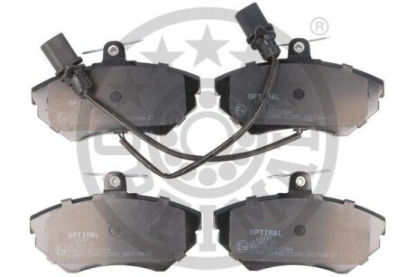 Гальмівні колодки дискові Optimal BP-10445