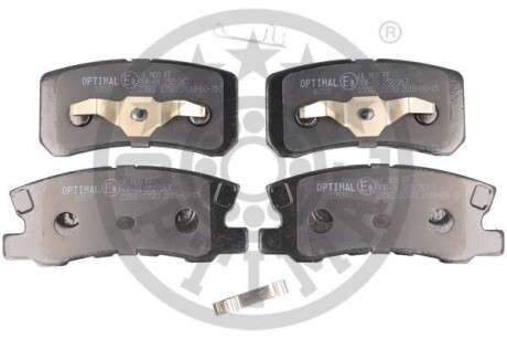 Гальмівні колодки дискові Optimal BP-10537