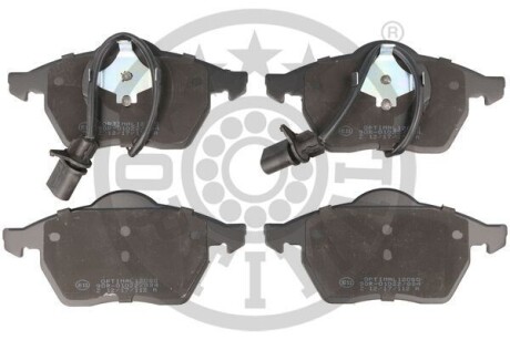 Гальмівні колодки дискові Optimal BP-12080