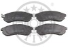 Гальмівні колодки дискові Optimal BP-12117 (фото 1)