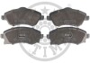 Гальмівні колодки дискові Optimal BP-12126 (фото 1)