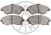 Гальмівні колодки дискові Optimal BP-12126 (фото 2)