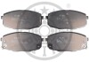 Гальмівні колодки дискові Optimal BP-12135 (фото 1)