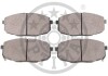 Гальмівні колодки дискові Optimal BP-12135 (фото 2)