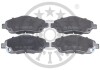 Гальмівні колодки дискові Optimal BP-12160 (фото 1)