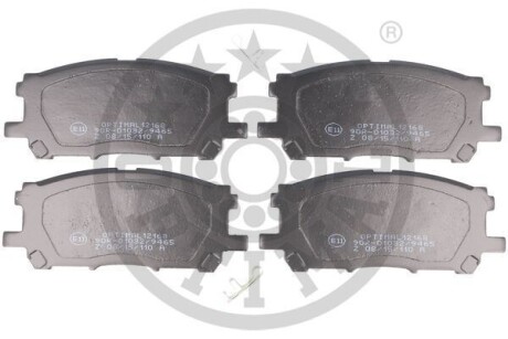 Гальмівні колодки дискові Optimal BP-12168