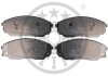 Гальмівні колодки дискові Optimal BP-12184 (фото 1)
