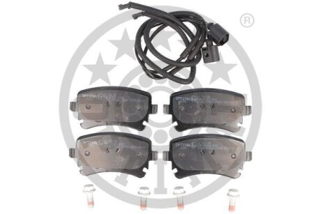 Гальмівні колодки дискові Optimal BP-12240