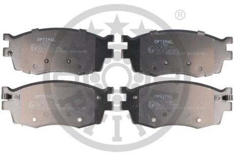 Гальмівні колодки дискові Optimal BP-12280