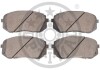 Гальмівні колодки дискові Optimal BP-12293 (фото 2)