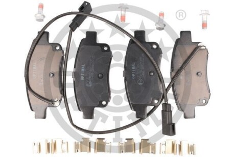 Гальмівні колодки дискові Optimal BP-12298