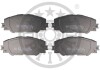 Гальмівні колодки дискові Optimal BP-12312 (фото 1)