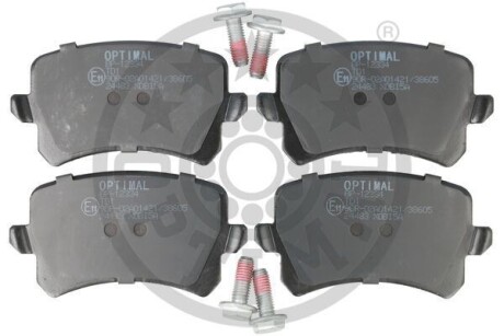 Гальмівні колодки дискові Optimal BP-12334