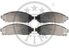 Гальмівні колодки дискові Optimal BP-12346 (фото 1)