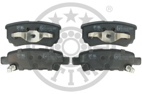 Гальмівні колодки дискові Optimal BP-12356