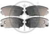 Гальмівні колодки дискові Optimal BP-12361 (фото 1)