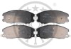 Гальмівні колодки дискові Optimal BP-12362 (фото 1)