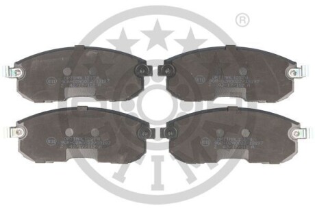 Гальмівні колодки дискові Optimal BP-12374