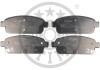 Гальмівні колодки дискові Optimal BP-12398 (фото 1)