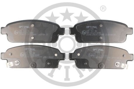 Гальмівні колодки дискові Optimal BP-12398