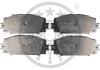 Гальмівні колодки дискові Optimal BP-12403 (фото 1)