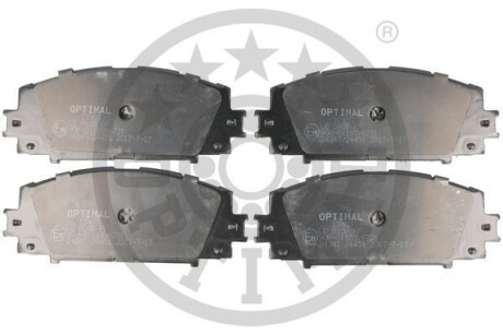 Гальмівні колодки дискові Optimal BP-12403