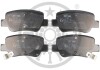 Гальмівні колодки дискові Optimal BP-12414 (фото 1)