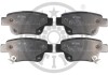 Гальмівні колодки дискові Optimal BP-12429 (фото 1)
