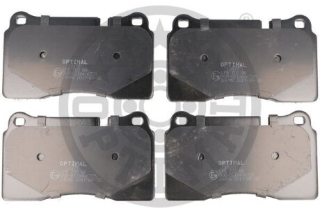 Гальмівні колодки дискові Optimal BP-12477