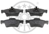 Гальмівні колодки дискові Optimal BP-12501 (фото 1)