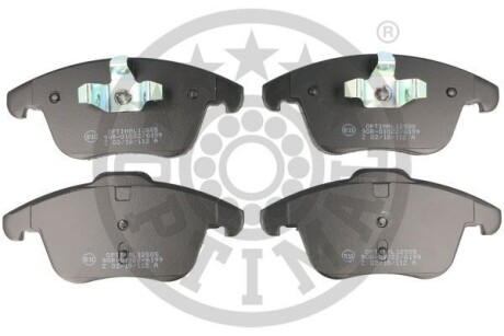 Гальмівні колодки дискові Optimal BP-12505
