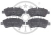 Гальмівні колодки дискові Optimal BP-12589 (фото 1)