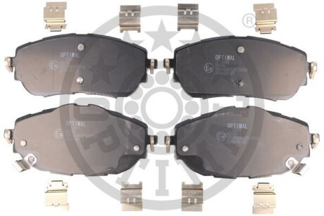 Гальмівні колодки дискові Optimal BP-12681