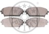 Гальмівні колодки дискові Optimal BP-12713 (фото 2)