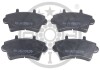 Гальмівні колодки дискові Optimal BP-81900 (фото 1)