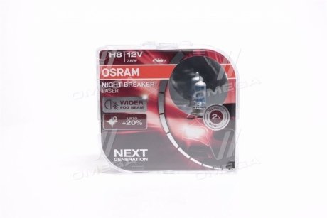 Лампа H8 OSRAM 64212NL-HCB