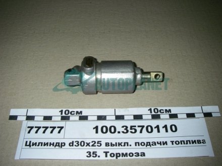 Цилиндр пневматический 30х25 ПААЗ 100.3570110