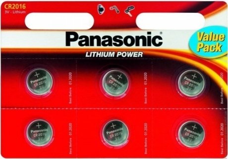 Батарейка PANASONIC CR-2016EL (фото 1)