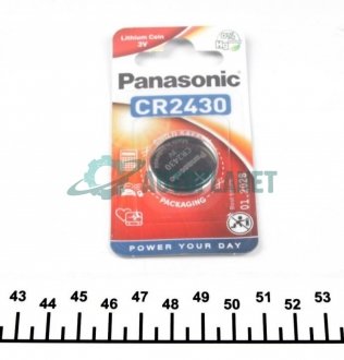 Батарейка PANASONIC CR-2430