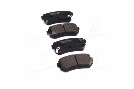 Колодка гальм. диск. HYUNDAI (вир-во) PARTS-MALL PKA-078