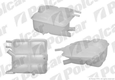 Бачок компенсаційний Ford C-max/ Focus/Kuga 03-12 Polcar 3202ZB-1