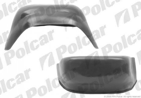 Подкрыльник задний Polcar 5061FL-6 (фото 1)