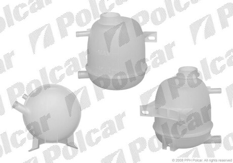 Бачок склоомивача Renault Megane 1.4-1.9 96- Polcar 6007ZB-1