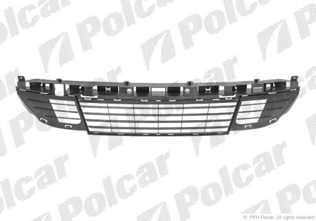 Решетка бампера переднего центральная Polcar 607327