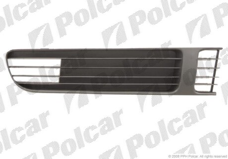 Решітка бампера перед. права VW Passat B5 -00 Polcar 954827-8