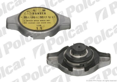 Корок радіатора Honda Accord 90-93, Civic 94-01, Mazda 626 91-97, Nissan Primera 2,0TD 95- Polcar A2524