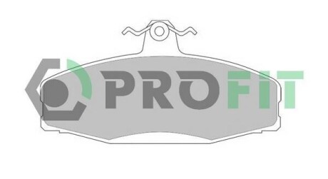 Колодки гальмівні дискові PROFIT 5000-0610